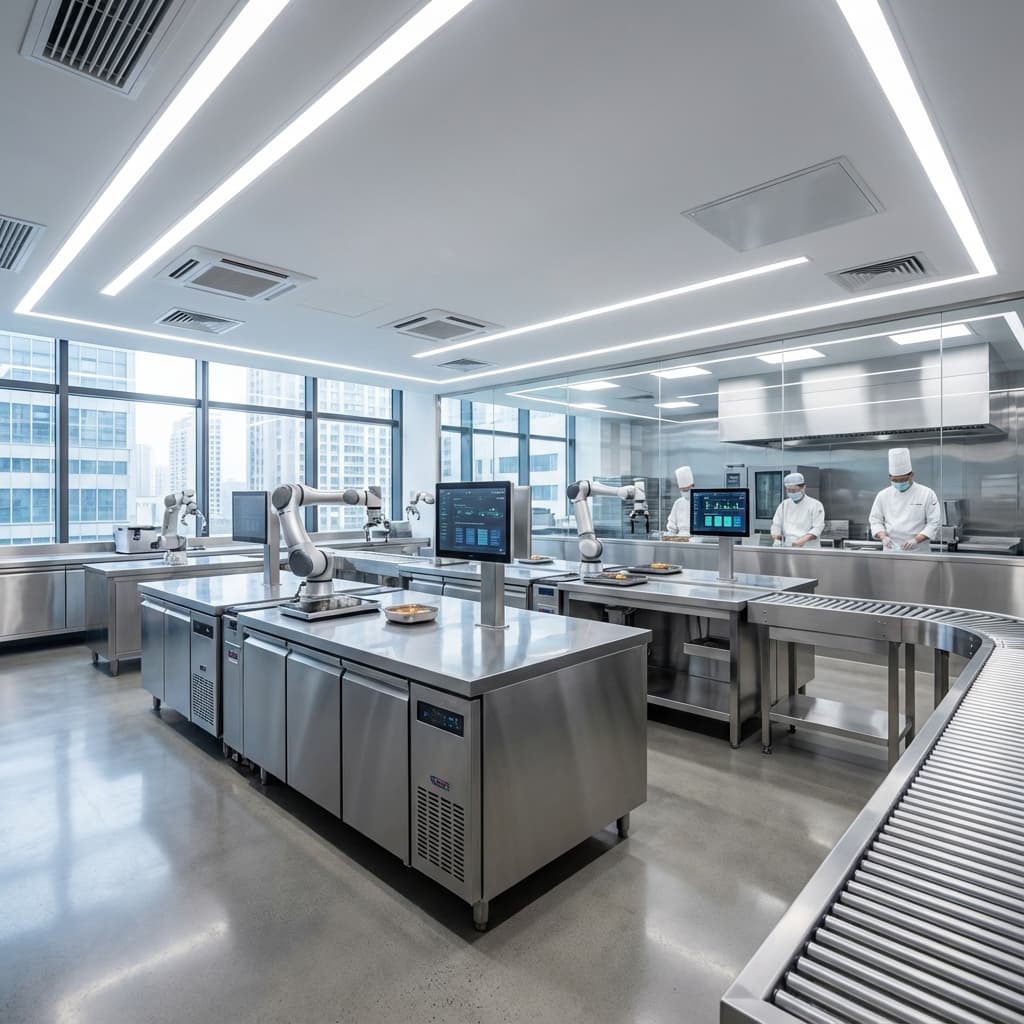 Cloud Kitchen Interior